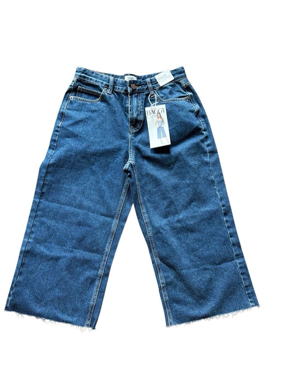 NWT simple society baggy capri size 7/28